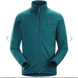 ARC'TERYX Men’s Covert Cardigan Jacket Teal Full Zip Fleece Outdoor Size XL